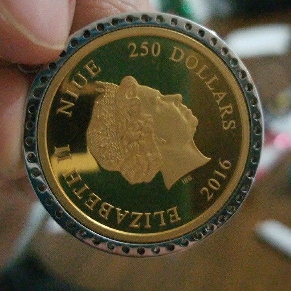 24k gold mickey mouse pendant charm - Picture 5 of 5